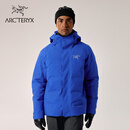 ARC'TERYX始祖鸟 FISSILE SV DOWN JACKET 保暖 男子 滑雪羽绒夹克 VITALITY/群青蓝 S