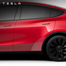 特斯拉（Tesla）官方 Model Y 防溅膜汽车车门车贴车衣