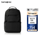 新秀丽（Samsonite）双肩包时尚商务电脑包通勤大容量背包黑色 15.6英寸 NX5*09001