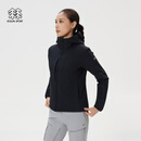 KOLON SPORT可隆保暖棉衣防泼水防风耐磨P棉女士中间层棉服夹克