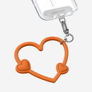 CASETIFY 【全新上市】心形手机腕带 适用于iPhone全系列手机配件 多功能手机挂环腕带 活力橙（新色上市）