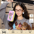 LeSportsac乐播诗新款逗鸭小确幸系列童趣撞色三拉链零钱包手拿包 小确幸苹果