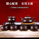 桌匠铸名家大师李卢春全手工紫砂壶茶具套装乘风破浪家藏老紫泥做工精细 乘风破浪全套