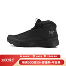 始祖鸟（ARC'TERYX）KOPEC MID GTX 24秋冬新款 轻量防水耐磨舒适 户外男士徒步登山鞋 Black / Black黑色 42