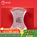 归银堂纯银茶宠招财纳福摆件足银9999壹锭银元宝原创投资收藏礼物送礼 财运款+证书