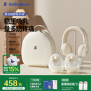 小白熊SnowBear吸奶器免手扶电动全自动热敷便携挂脖式双边吸乳器收纳包组合8909