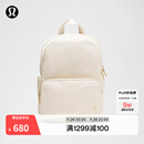 lululemon丨Everywhere Small 小款背包 *金属件 双肩包 LU9CZPS 浅象牙白/橡木棕/金 O/S