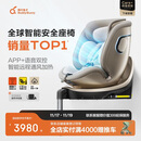 两只兔子儿童安全座椅婴儿安全座椅儿童座椅APP语音 求知2pro光晖星曜金