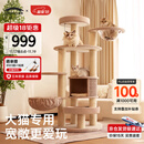 兽牌森林猫爬架大型猫树猫窝一体豪华剑麻猫架太空舱缅因大猫暖冬适用 森林【经典款】