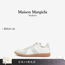 Maison Margiela马吉拉德训鞋小白鞋拼接牛皮休闲男鞋经典款单鞋运动鞋 101水洗白色 42