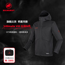 猛犸象（MAMMUT）【红标8代】Ultimate VIII 男士户外防风防泼水夹克外套软壳 黑色 L
