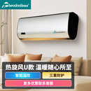 西奥多（theodoor）壁挂式热风220V速热单热电暖热风大面积取暖器全屋暖风机/电暖气电暖风热风机 壁挂式暖风机4KW【适用15-20㎡】