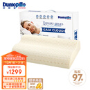 邓禄普（Dunlopillo）盖伊雅舒睡波浪枕 荷兰进口特拉雷Talalay天然乳胶枕物理发泡工艺