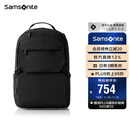 新秀丽（Samsonite）双肩包时尚商务电脑包通勤大容量背包黑色 15.6英寸 NX5*09001