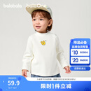 巴拉巴拉balaOne宝宝打底衫男童女童装2025冬季半高领t恤婴儿209425100201