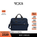 TUMI/途明 Alpha 男士公文包时尚经典商务通勤手提公文包 海军蓝 中包