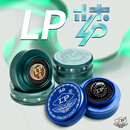LP梦皮头超级梦三代台球杆单层皮头小头杆斯诺克中式黑八九球杆头 梦M中性