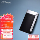 都彭法国都彭打火机SLIM7纤薄炬式防风亮黑27700 男士礼物高端