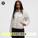 lululemon丨Featherweight 女士轻盈版绗缝羽绒外套 LW4CMJS 鸽子灰 M