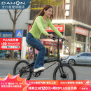 大行（DAHON）自行车20英寸20速超轻铝合金碟刹成人单车KBA005 黑色BA款油碟