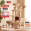 兽牌森林猫爬架大型猫树猫窝一体豪华剑麻猫架太空舱缅因大猫暖冬适用 森林【经典款】