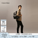 Calvin KleinJeans男士校园风满版压印字母拉链ck大容量双肩包节日礼物HH2622