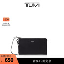 TUMI/途明 Voyageur女士手腕包休闲轻质便捷Ankara手腕包 黑色拼烟枪色/0196629DGM