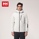 HELLY HANSEN, HHhh冬季保暖鹅绒防水透湿透气高性能冲锋衣羽绒服 燕麦奶色-男 XL
