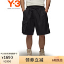 Y-3【双11】y3SP UNI SHORTS 男士短裤宽松休闲工装裤50IN8750 黑色 L