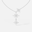 APM Monaco[杨紫同款]六芒星项链女设计感锁骨链送女友毛衣链