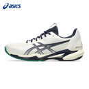 亚瑟士（asics）网球鞋男休闲运动户外耐磨防滑专业1041A438-104白色/绿色 42.5