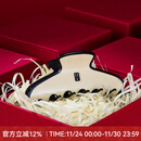 亚历山大（ALEXANDRE DE PARIS）明星同款使者大号抓夹经典系列鲨鱼夹高端发饰生日礼物女士 Y米色