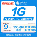 中国移动流量卡首年仅需9元/月长期上网卡手表卡全国流量