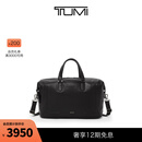 TUMI/途明Harrison男士皮质手提托特包大容量差旅包 黑色 大容量