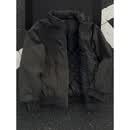 佘曼莱cleanfit解构立领羽绒棉服男款冬季高级感飞行员夹克加厚棉衣外套 深灰色 【棉服】 XL