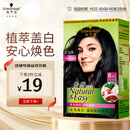 施华蔻（Schwarzkopf）怡然染发霜2.0/9闪亮珍珠黑 染发剂黑色一洗黑男女盖白 热门商品