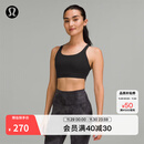 lululemon丨Energy 女士运动内衣 训练瑜伽可拆卸胸垫 LW2D85A 黑色 S