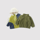 巴厘小猪儿童冲锋外套三合一秋冬季户外防风女童三防宝宝衣服秋装男童上衣 杏色三合一【单件+摇粒绒】 100