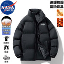 NASA MARVEL棉衣男棉服冬季外套加厚保暖面包服休闲潮牌百搭情侣装棉袄子