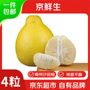 京鲜生 梅州沙田柚金柚 净重8斤4粒单果1.7斤+ 生鲜水果 源头直发包邮