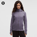 lululemon丨Scuba 女士拉链连帽衫*拉绒 LW4CGVS 葡萄朦胧紫 S /6
