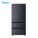 美的（Midea）508L法式四开门冰箱双系统循环一级能效除菌净味风冷无霜大容量以旧换新BCD-508WTPZM(E) 国家补贴