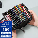 高尔夫（GOLF）卡包男士多卡位防盗刷银行卡片包大容量零钱包名片夹卡套礼盒装