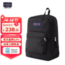 JANSPORT杰斯伯双肩包男背书包女学生校园电脑包 47LW008 爵士黑