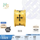 周生生圣诞黄金转运珠王安宇同款 信念XL足金情侣串珠 不含绳86640C定价