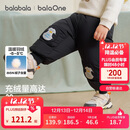 巴拉巴拉童装宝宝羽绒裤儿童男女童长裤冬2025加厚保暖束脚裤209425108208