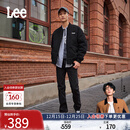 Lee【张凌赫代言】中腰锥形日常显瘦经典五袋款男牛仔裤休闲潮流 黑色(731舒适锥形版型） 34 (160-170斤可选)