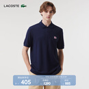 LACOSTE法国鳄鱼夏日系列男装短袖卡通鳄鱼休闲舒适Polo衫|PH8165 166/藏青色 M 3 /170