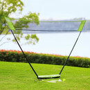 迪卡侬羽毛球网架便携式标准户外折叠快开网排球网-5506531