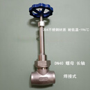 DN15DN20DN25DN40不锈钢低温截止阀DJ61F-40P焊接液氧液氮LNG阀门 DN40 螺母